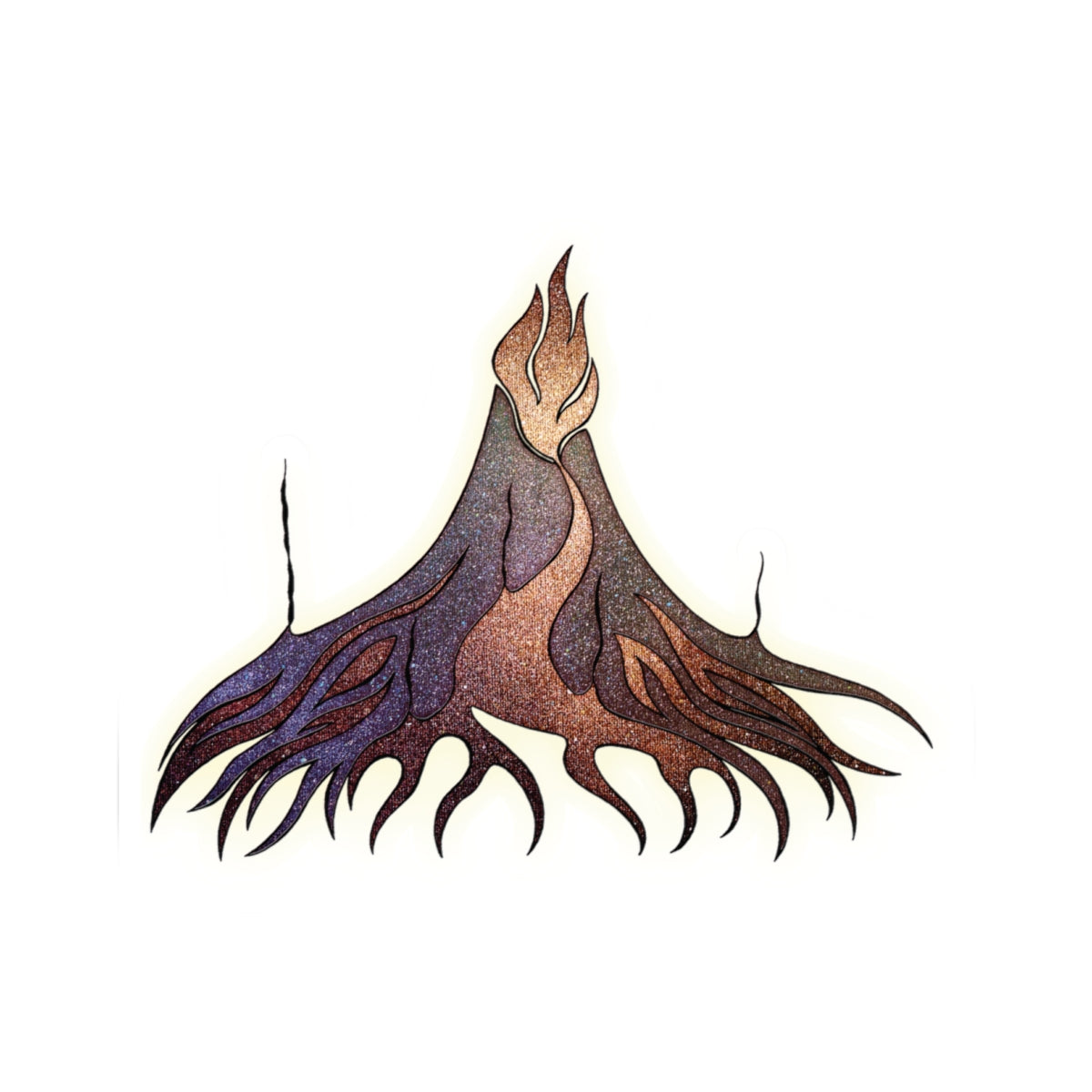 Sticker-Inferno Volcano