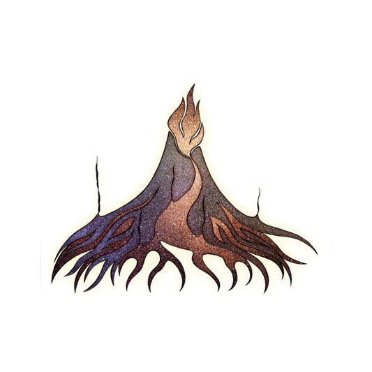 Sticker-Inferno Volcano