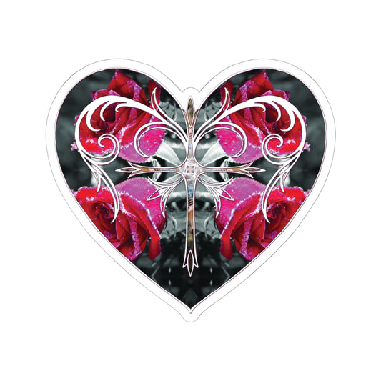 Sticker -Growth In Christ Heart