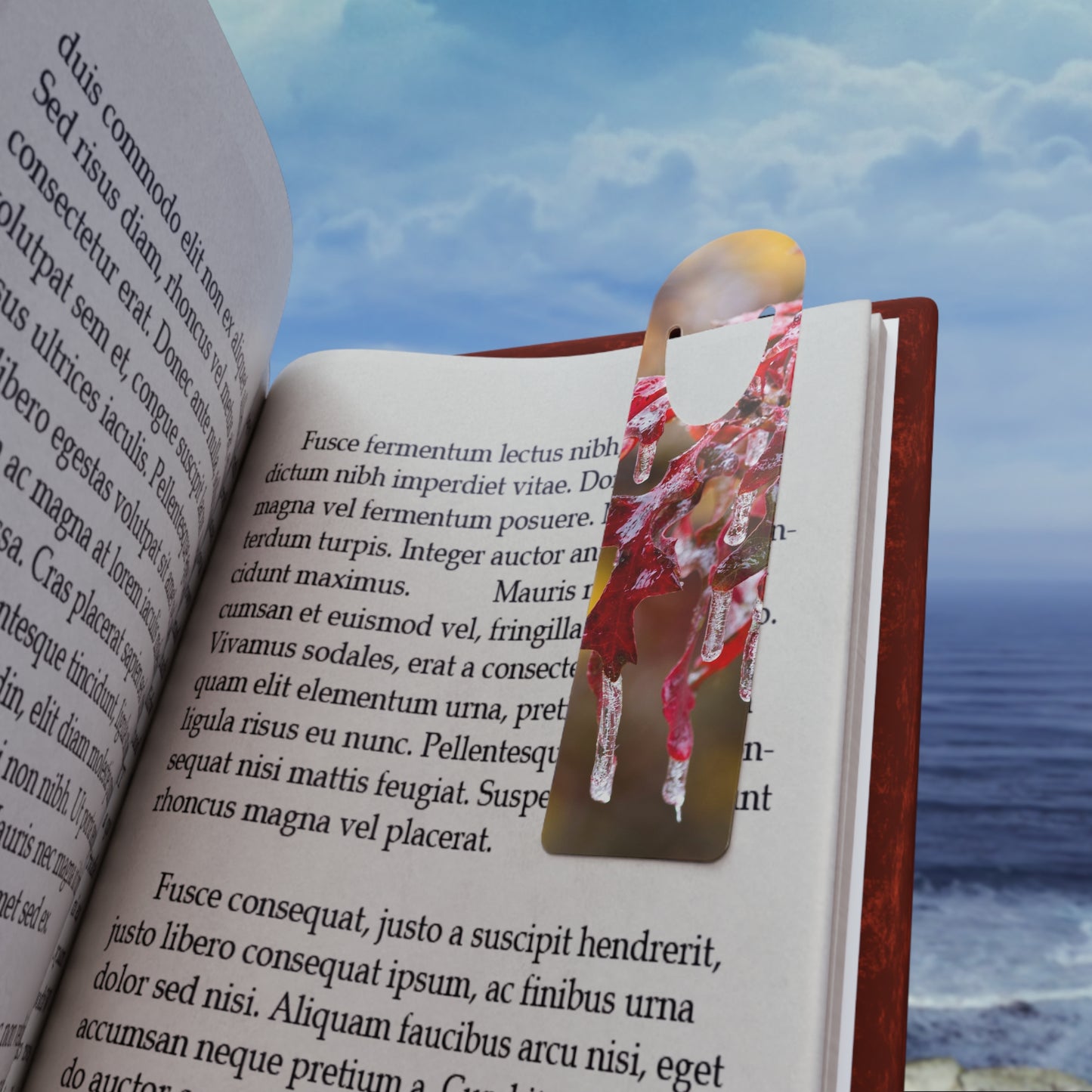 Collector's Bookmark - Ice Oak Ornaments