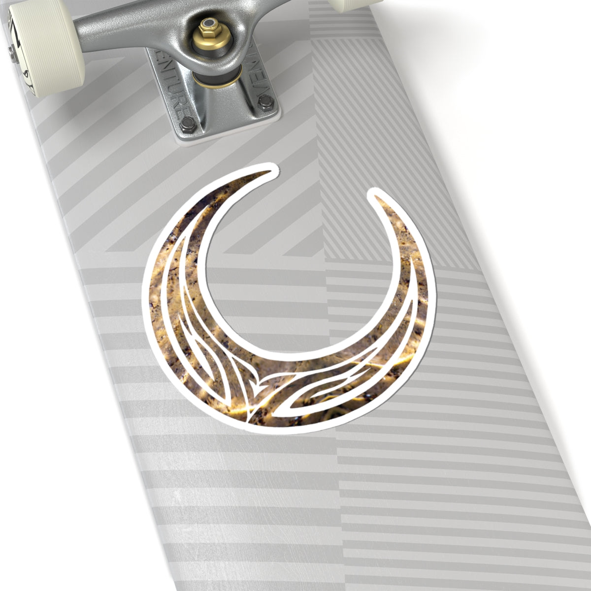 Sticker - Tribal Crescent Moon