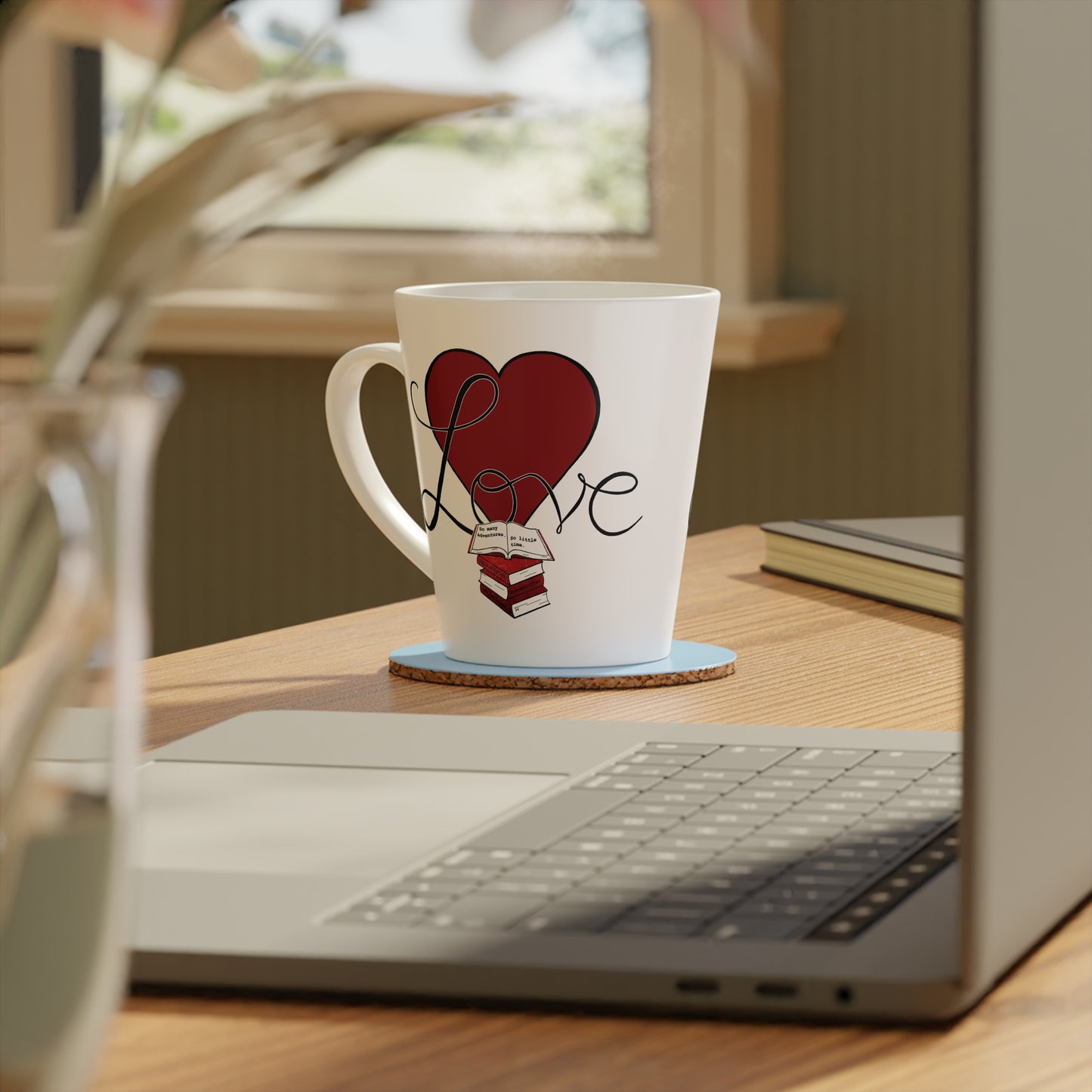 "Book Love" 12 oz. Mug.