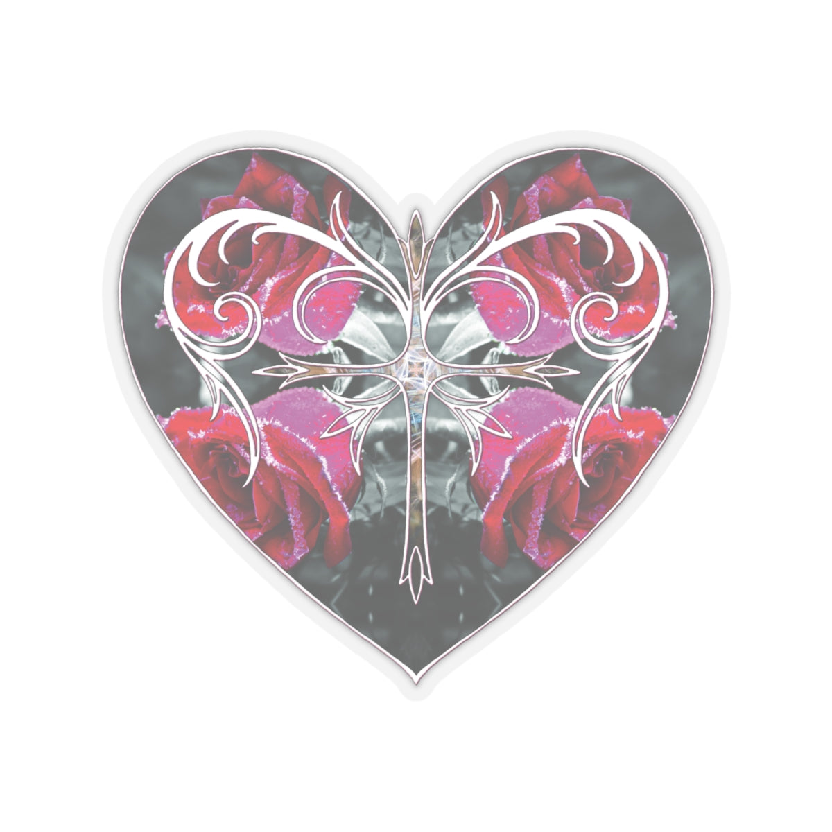 Sticker -Growth In Christ Heart