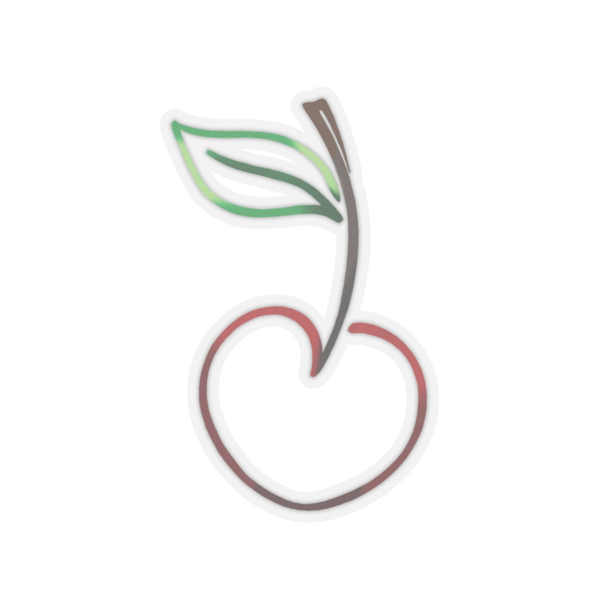 Sticker - Cherry Outline