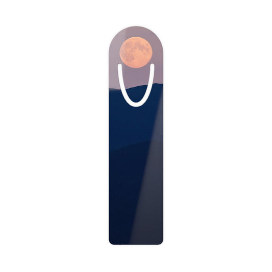 Collector's Bookmark - Pale Mountain Moon