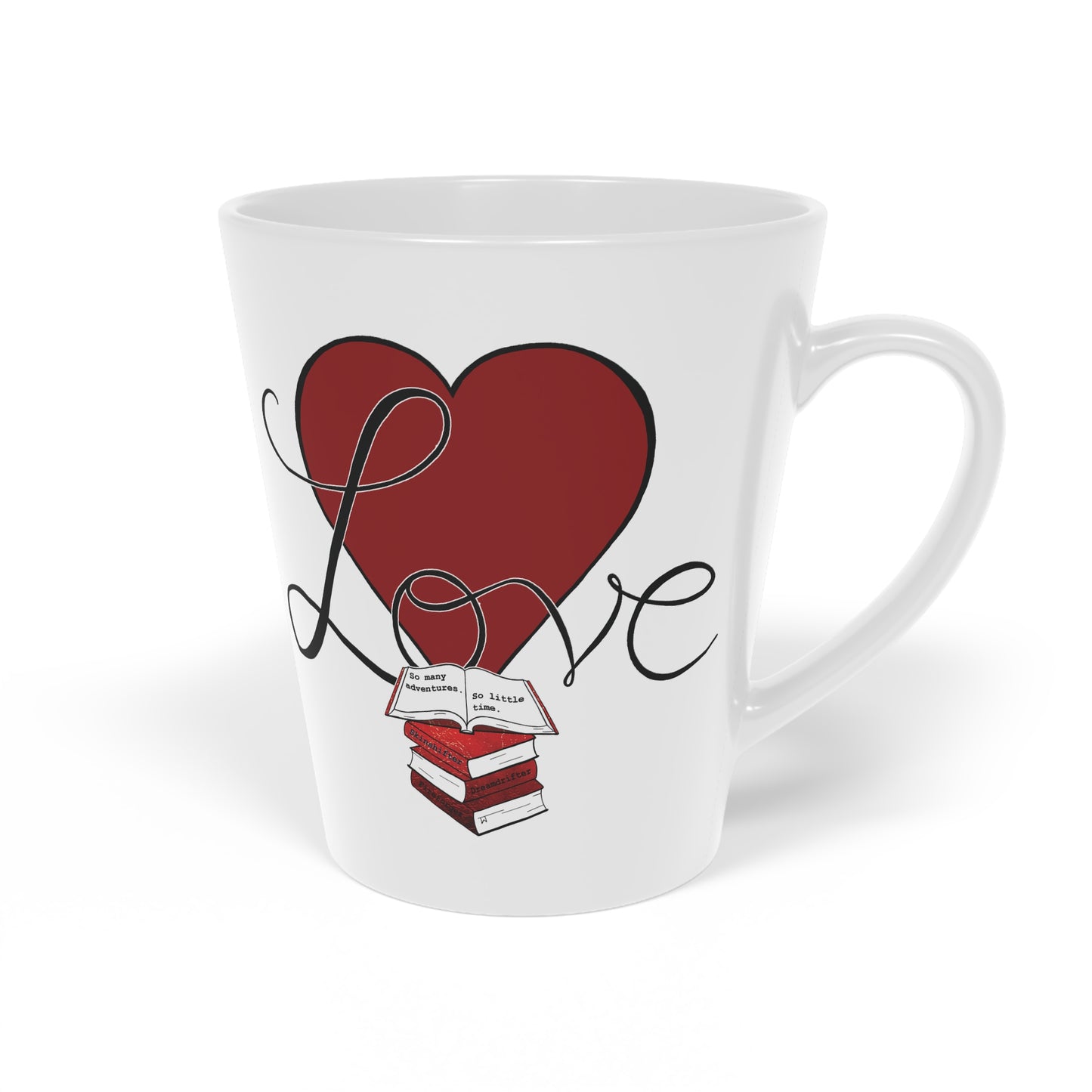 "Book Love" 12 oz. Mug.