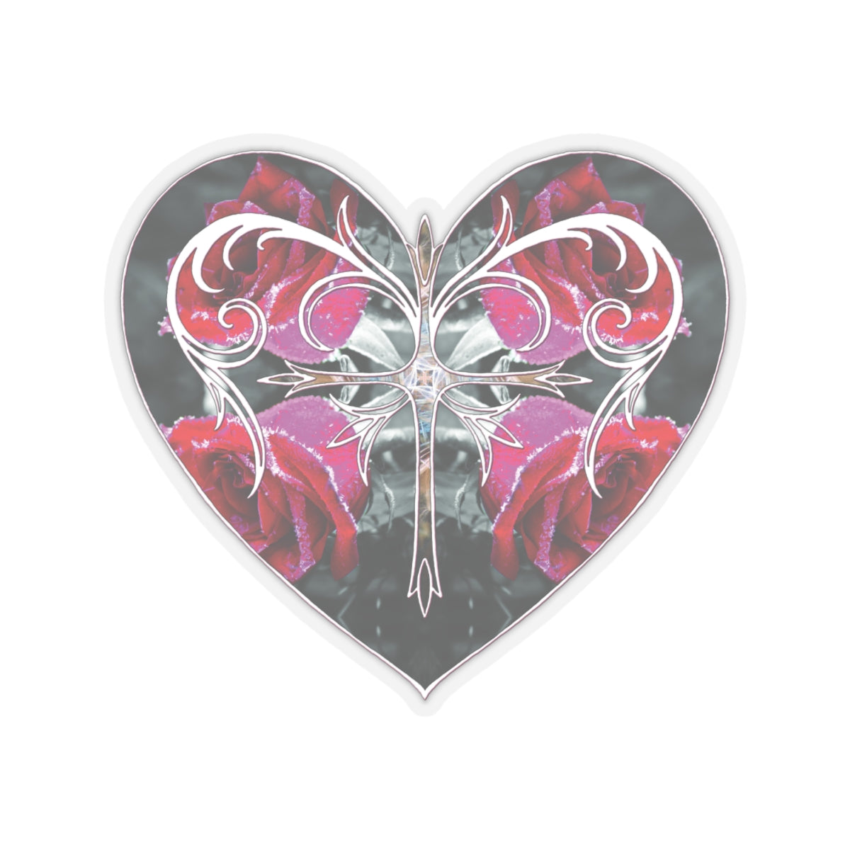 Sticker -Growth In Christ Heart