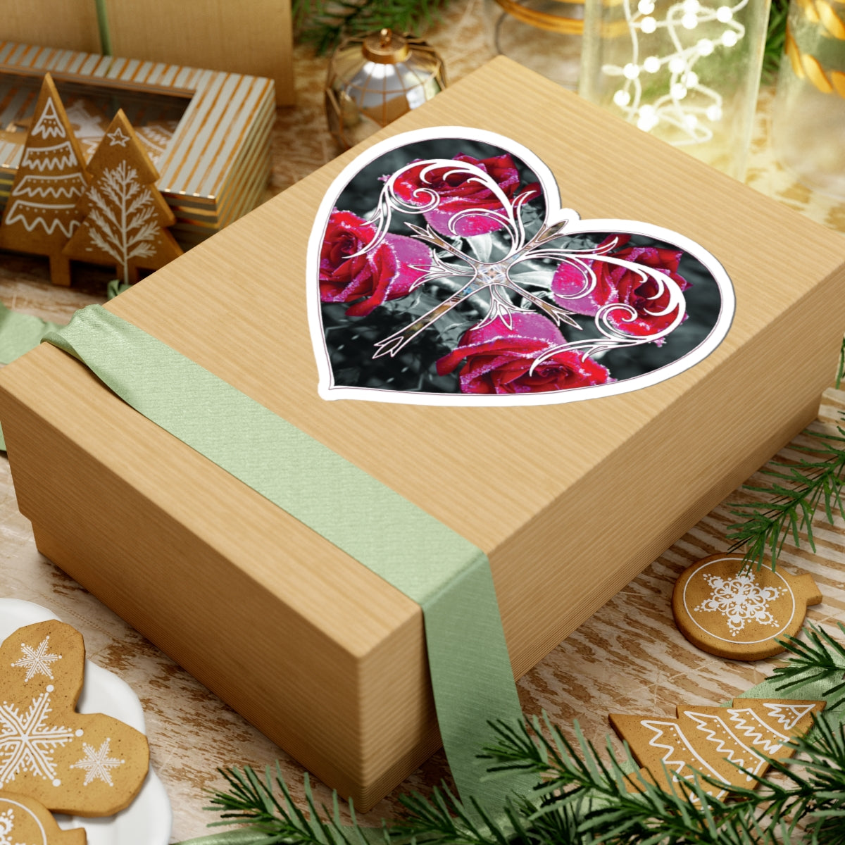 Sticker -Growth In Christ Heart