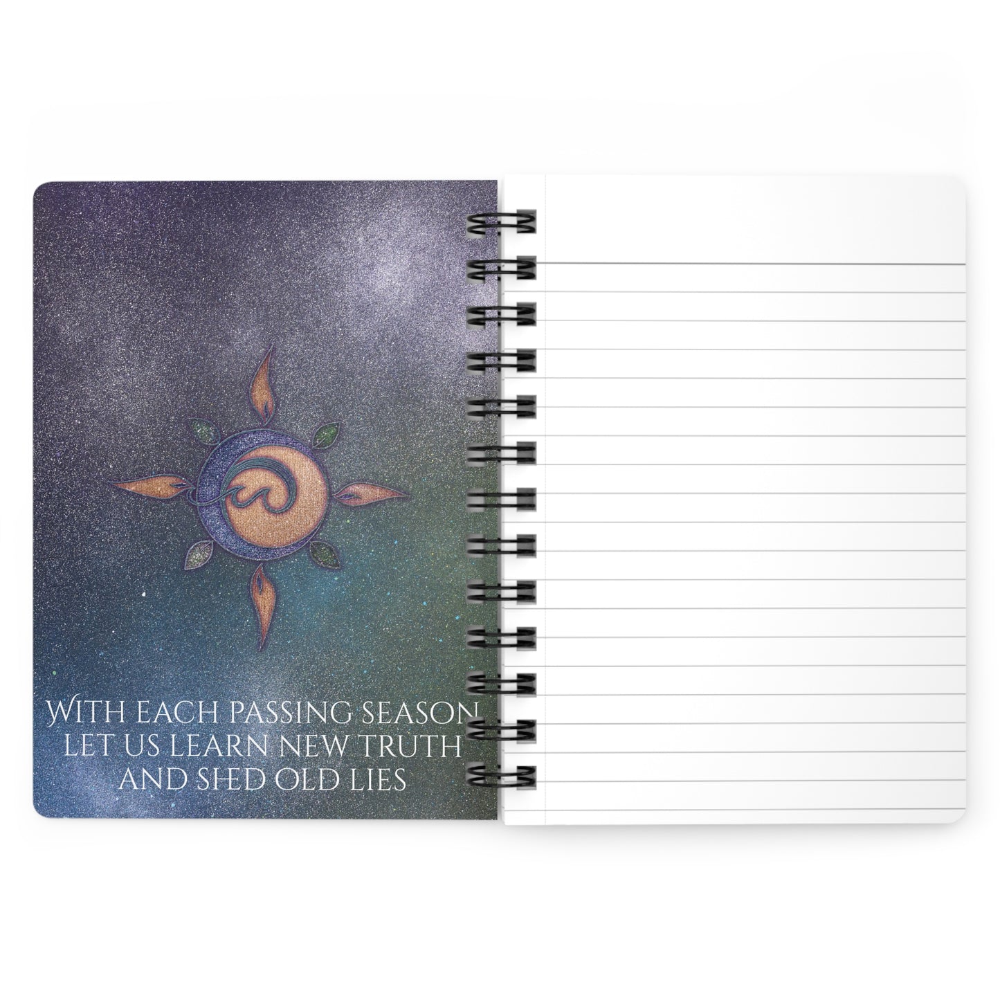 Spiral Bound Notebook - Genesis Sun and Serpent
