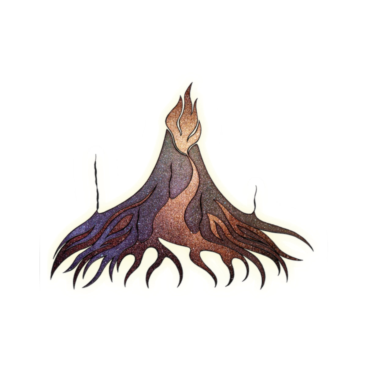 Sticker-Inferno Volcano
