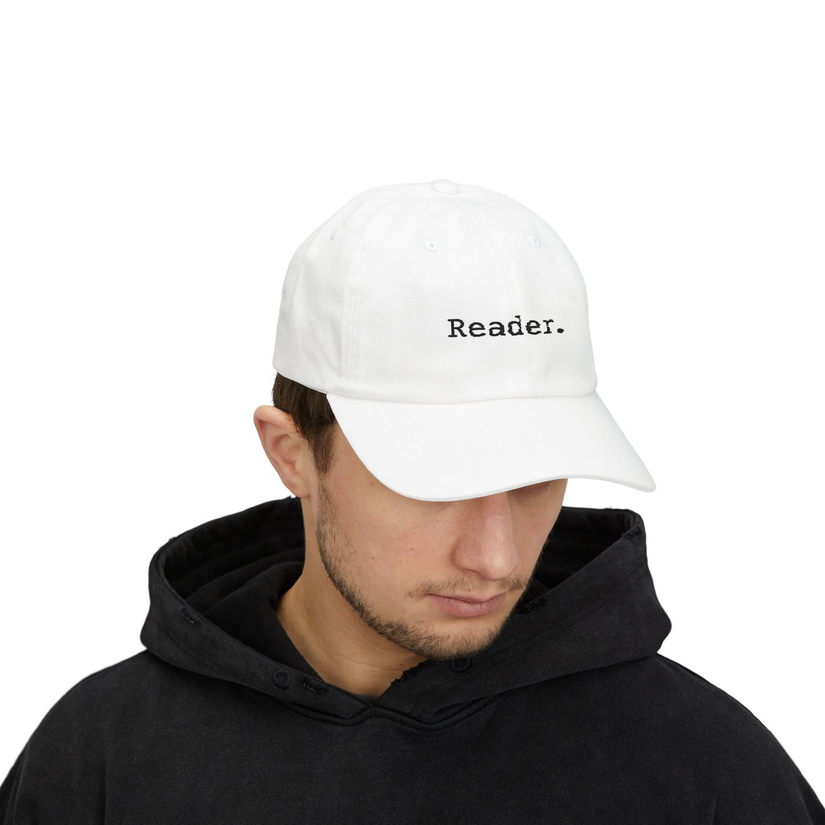 Classic Dad Cap - "Reader" Design