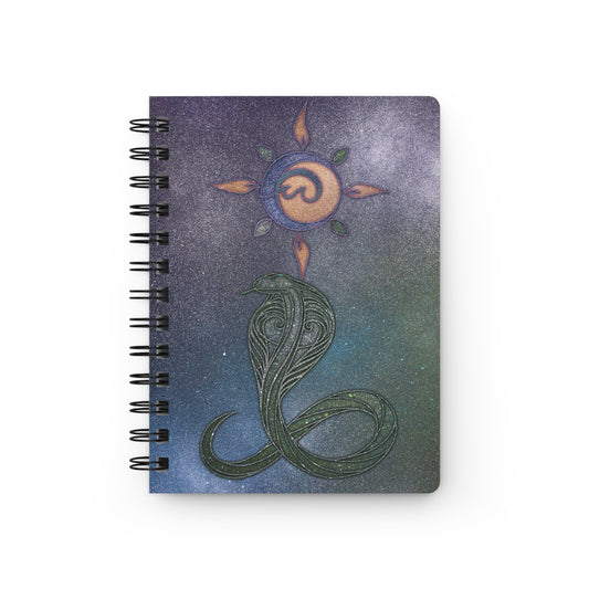 Spiral Bound Notebook - Genesis Sun and Serpent