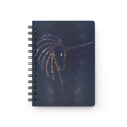 Spiral Bound Notebook - Star Unicorn