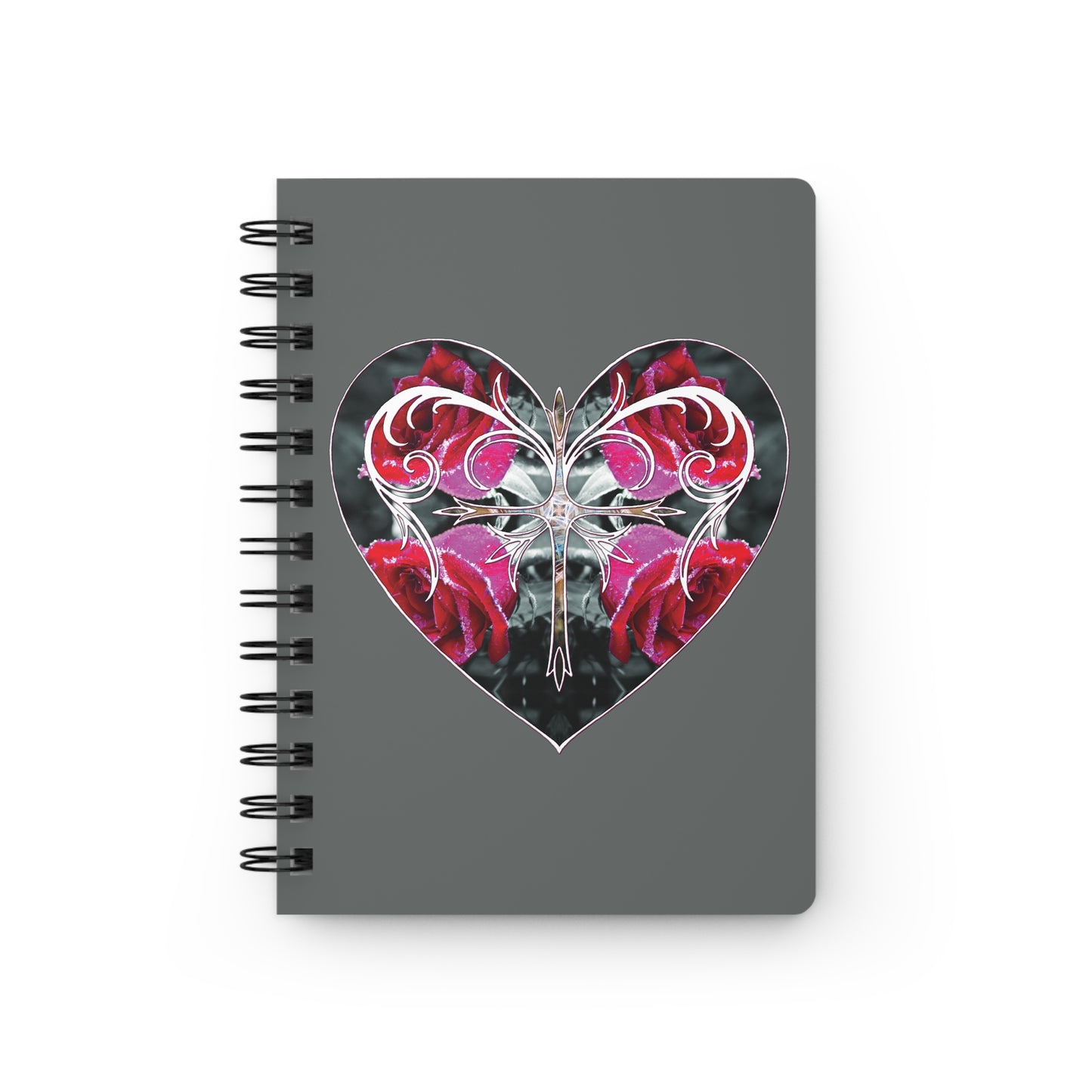 Spiral Bound Notebook - Growth in Christ Heart