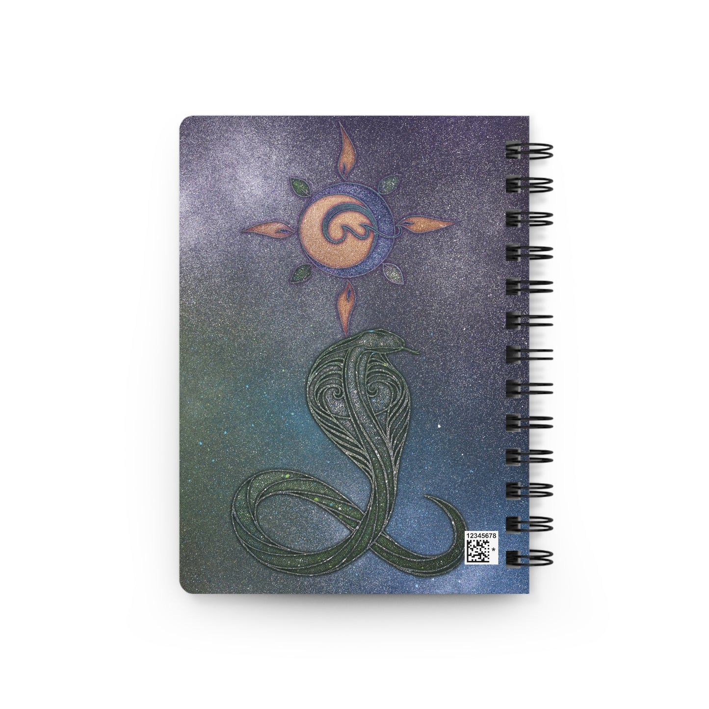 Spiral Bound Notebook - Genesis Sun and Serpent