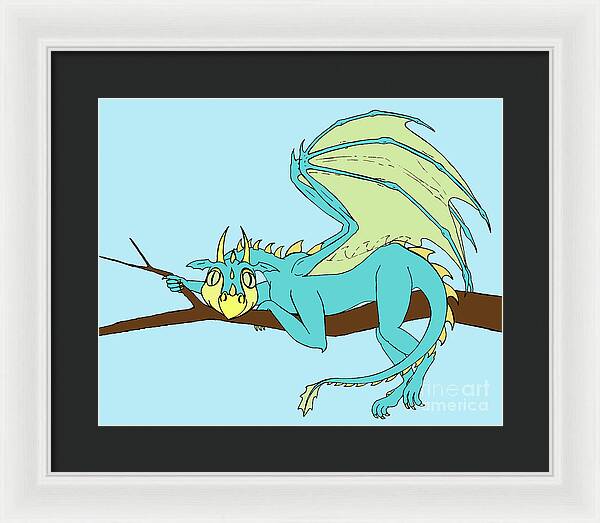 Baby Clarence - Framed Print