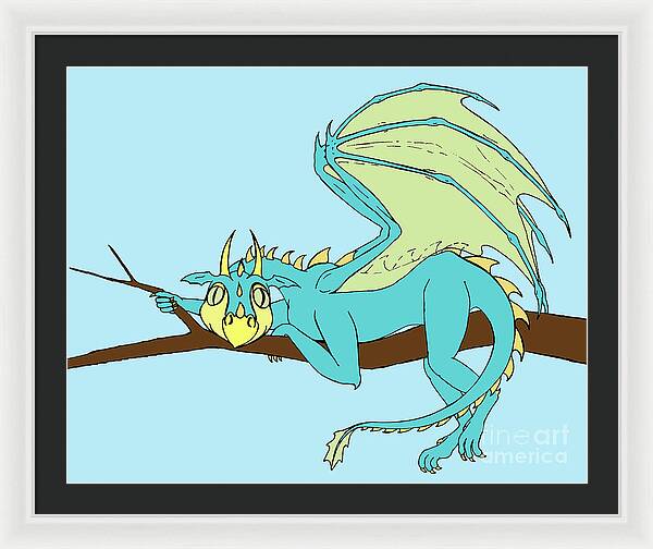Baby Clarence - Framed Print