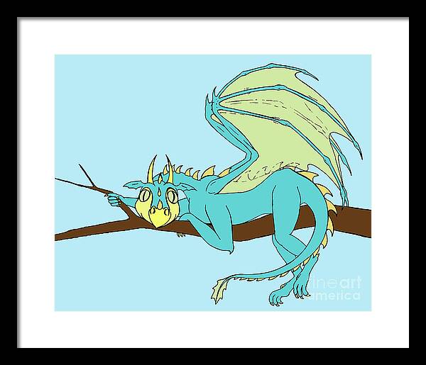 Baby Clarence - Framed Print