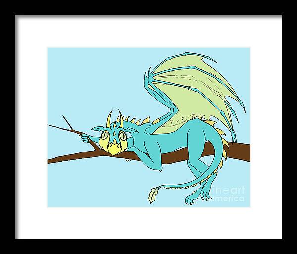 Baby Clarence - Framed Print