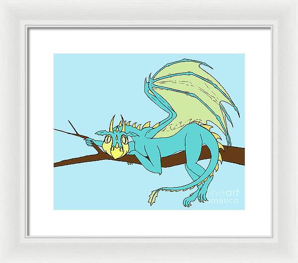 Baby Clarence - Framed Print