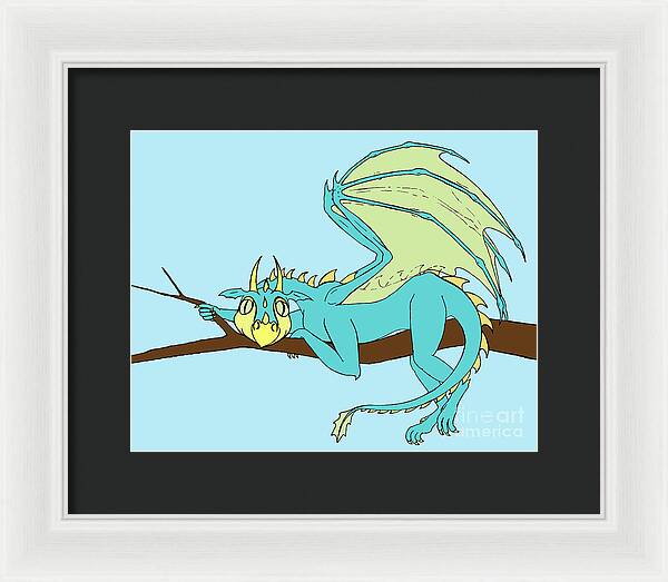 Baby Clarence - Framed Print
