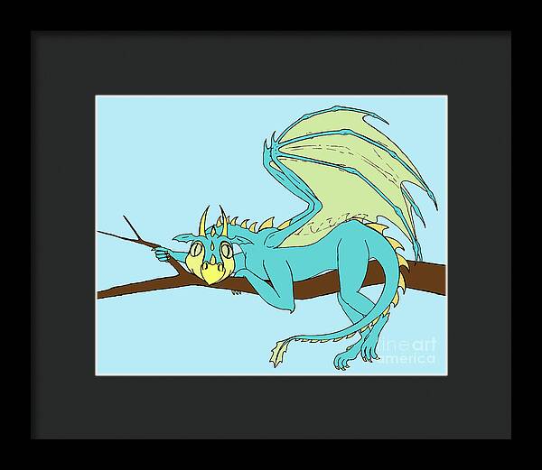 Baby Clarence - Framed Print