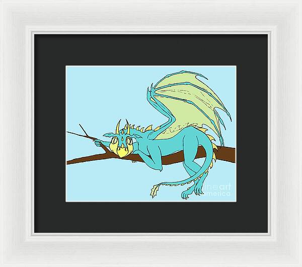 Baby Clarence - Framed Print