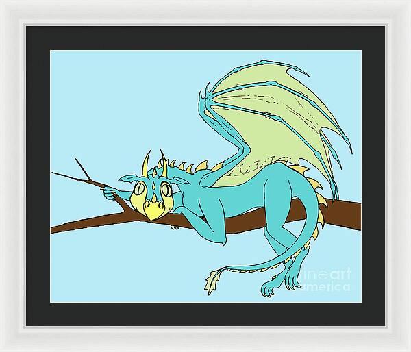 Baby Clarence - Framed Print