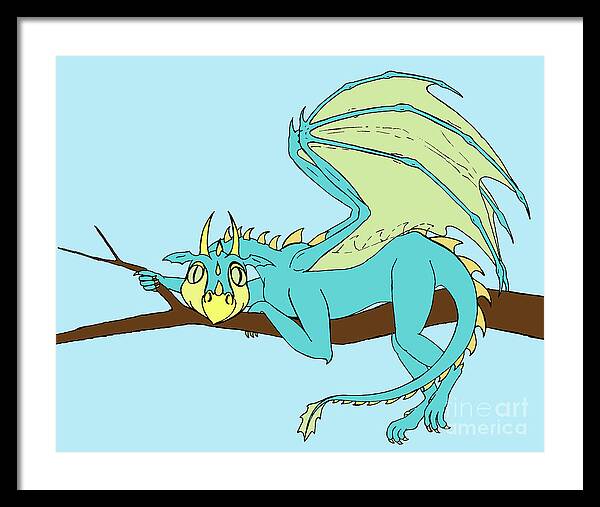 Baby Clarence - Framed Print