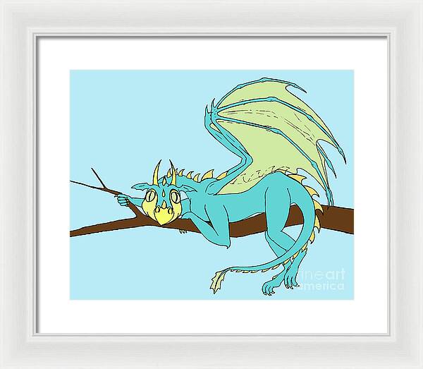 Baby Clarence - Framed Print