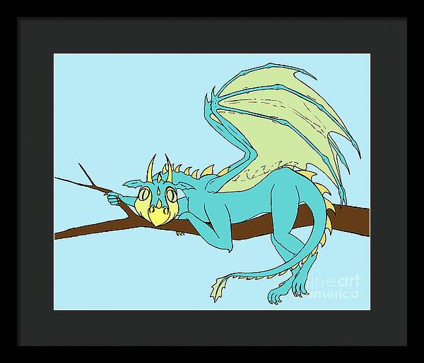 Baby Clarence - Framed Print