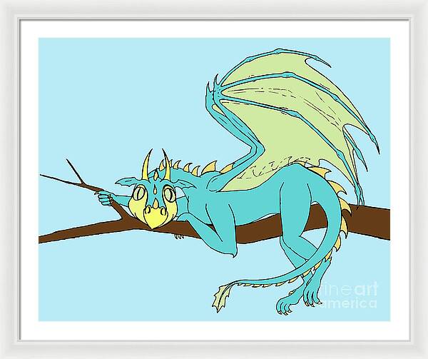 Baby Clarence - Framed Print