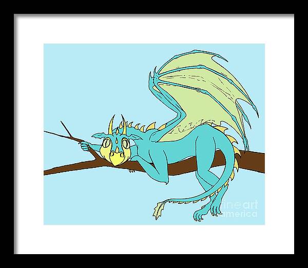 Baby Clarence - Framed Print