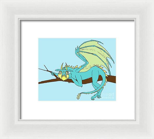 Baby Clarence - Framed Print