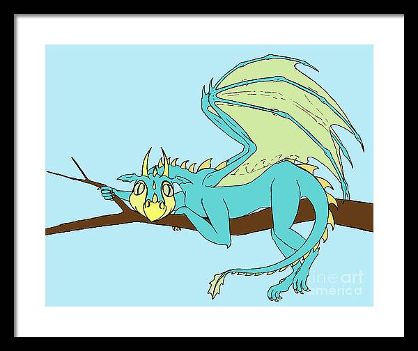 Baby Clarence - Framed Print