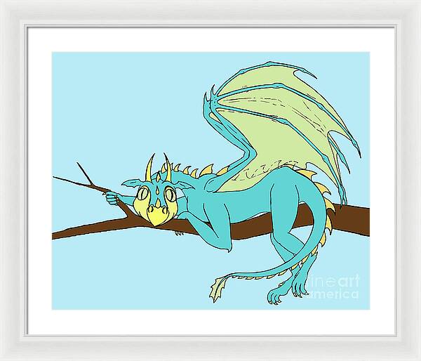 Baby Clarence - Framed Print