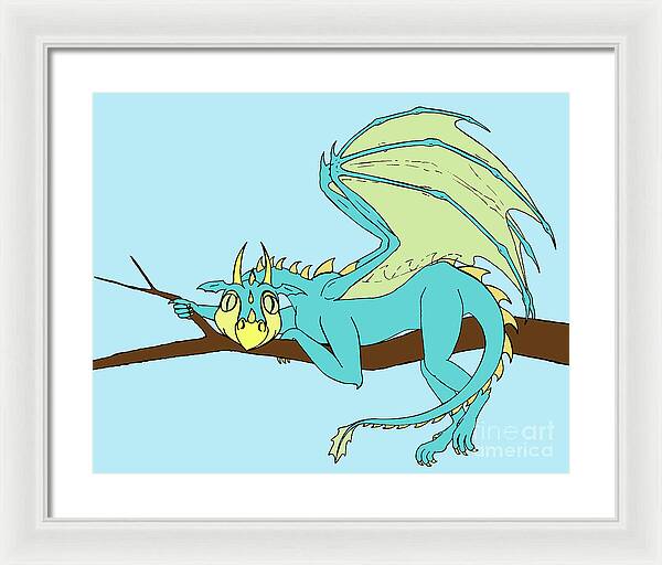 Baby Clarence - Framed Print