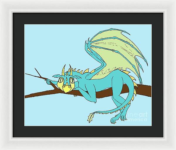 Baby Clarence - Framed Print