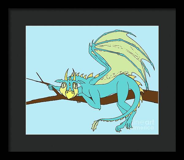 Baby Clarence - Framed Print