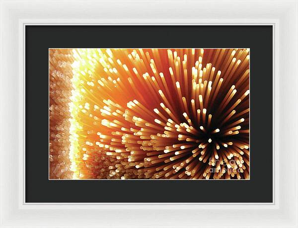 Pasta Illumination - Framed Print