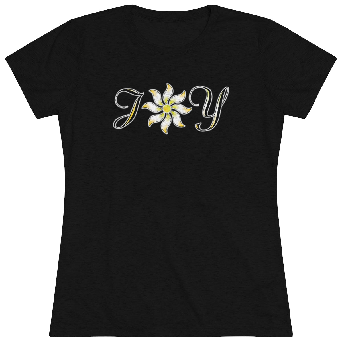 Women's Triblend Tee - Sun Daisy Joy