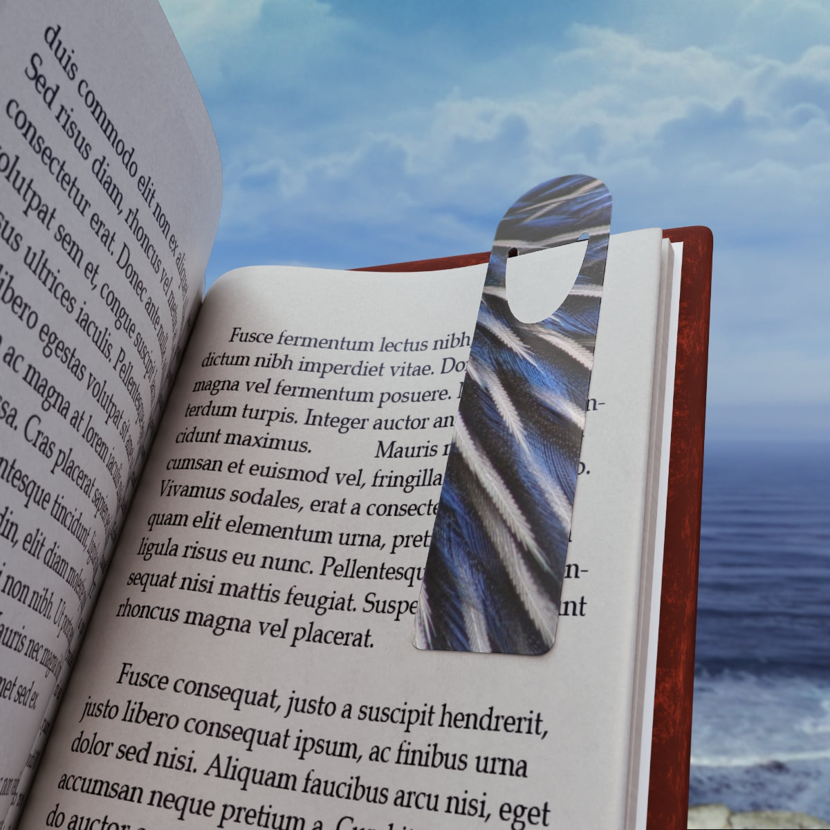 Collector's Bookmark - Fanciful Feathers