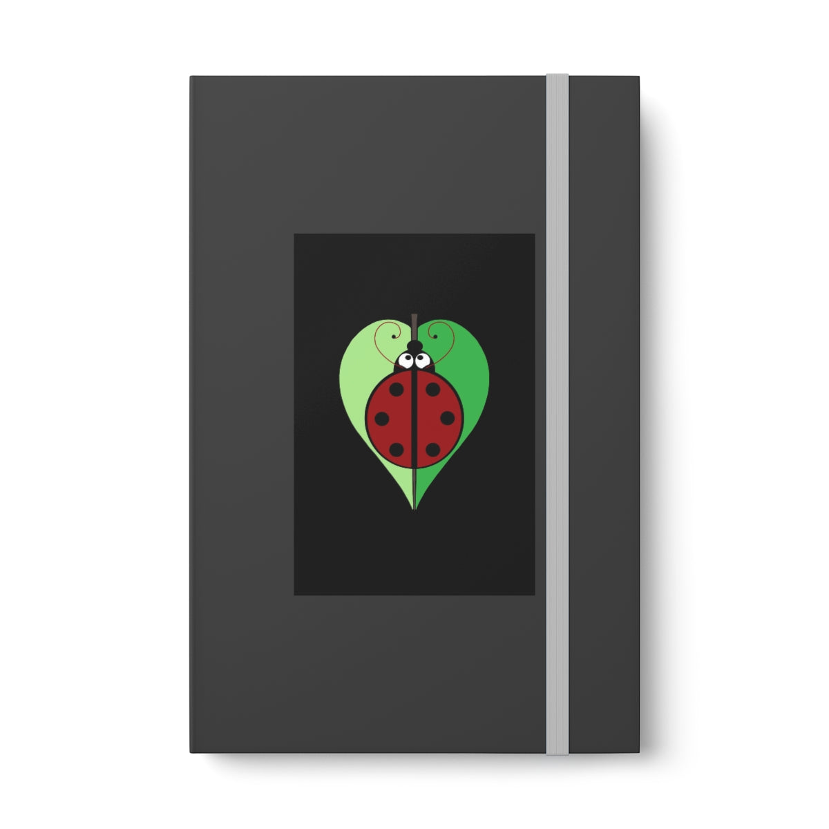 Simple Ruled Notebook - Lady Bug Love